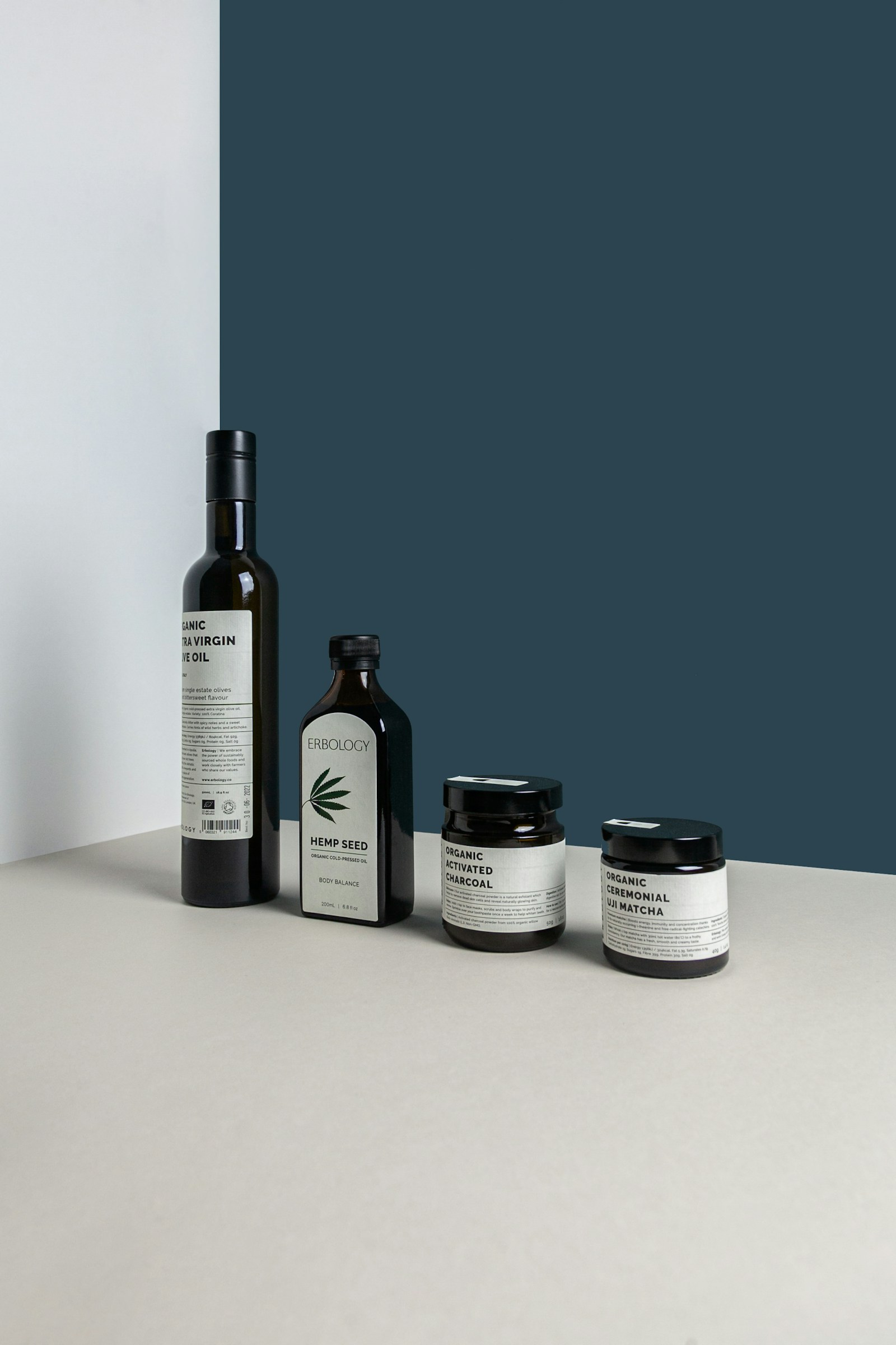 Bodegón minimalista de producto
